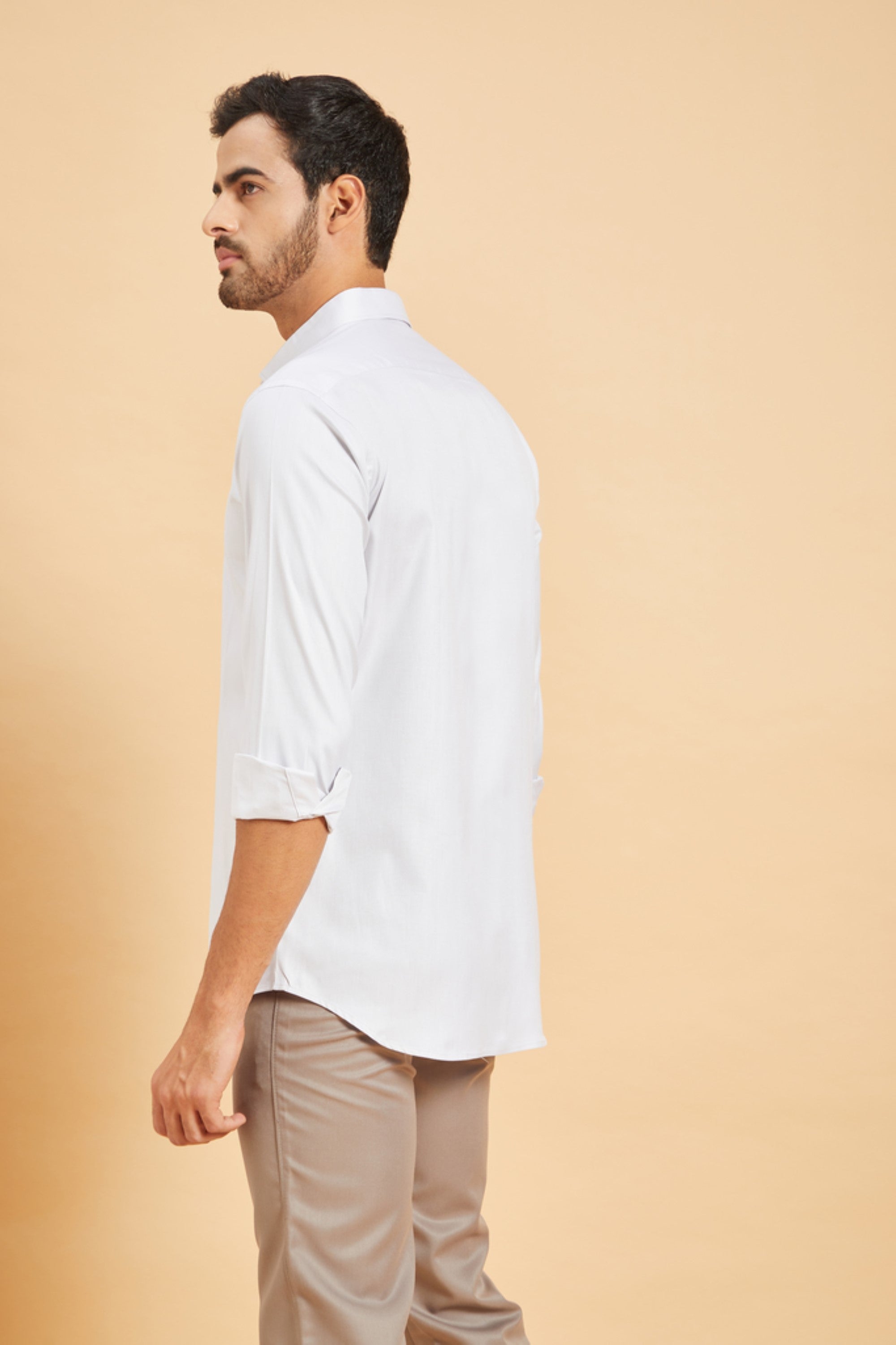 Men's Grey Color June Grey Shirt Full Sleeves Casual Shirt - Hilo Design