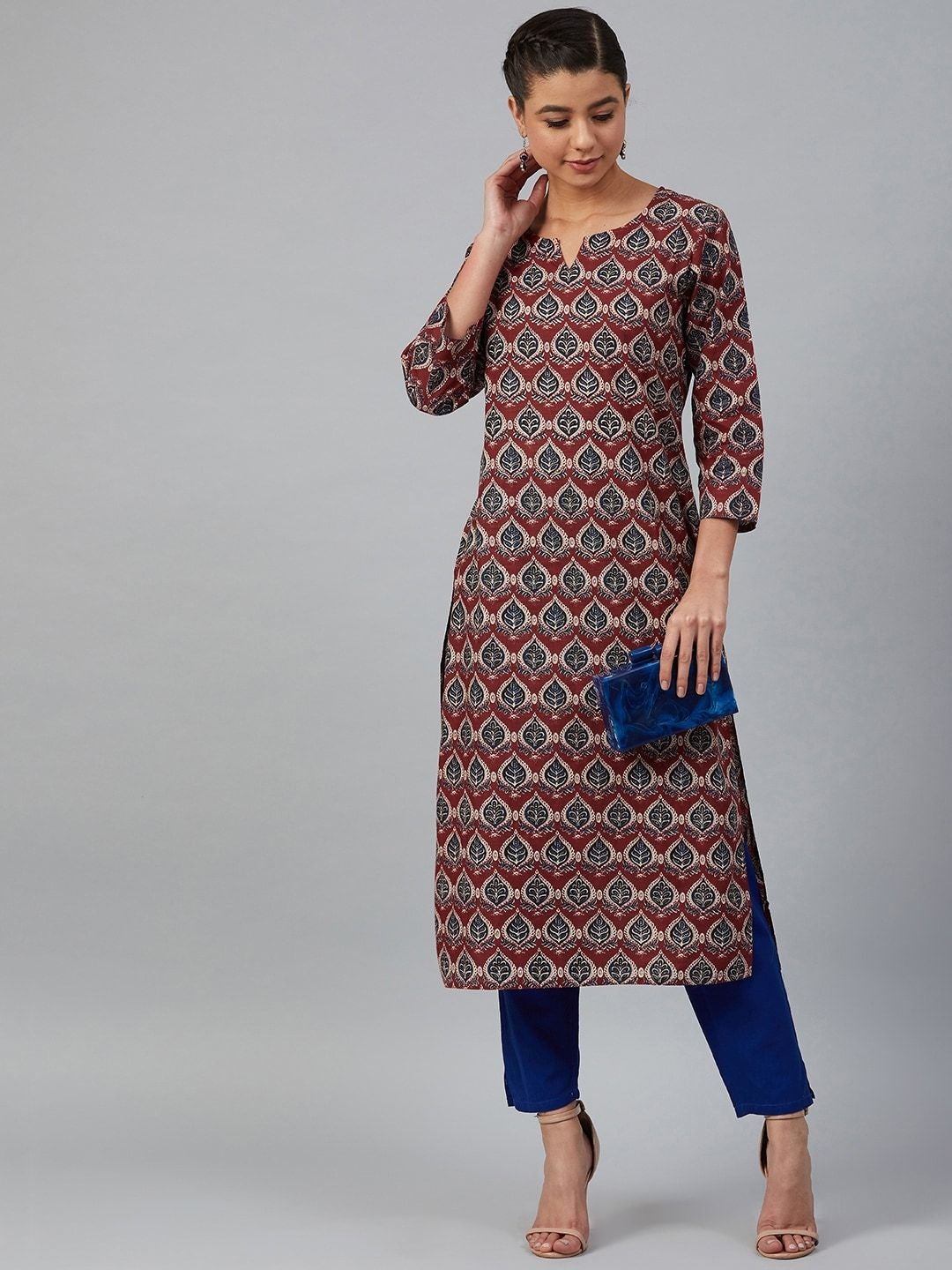 Women's Printed Straight Kurta