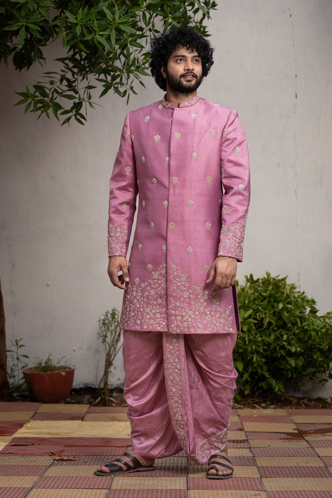 Men's Dusty Purple Sherwani Sets