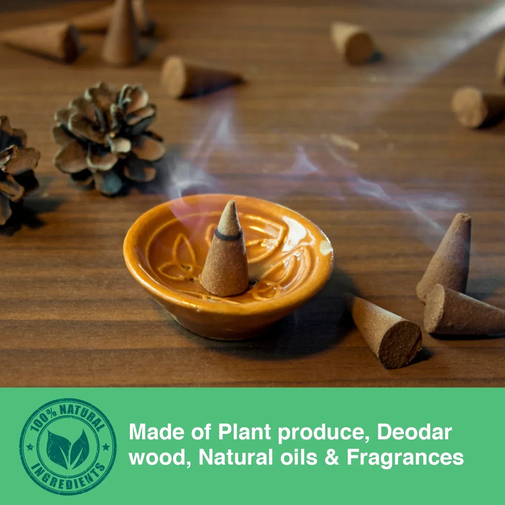 Sacred Life Yoga Incense Cone Myrrh