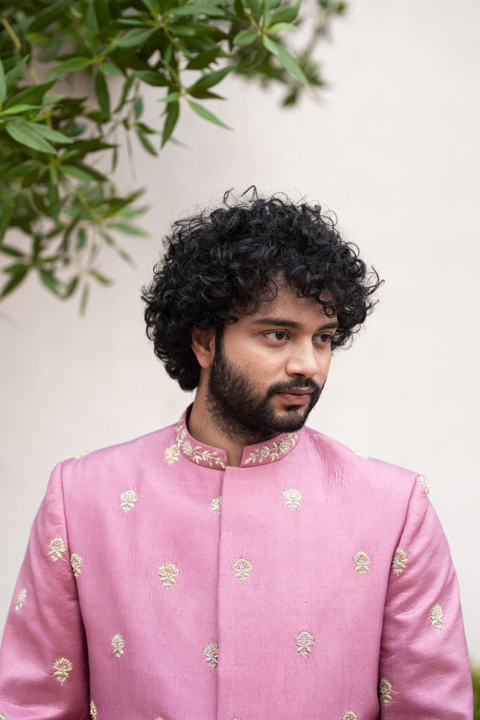 Men's Dusty Purple Sherwani Sets