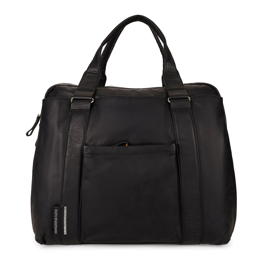 Grace Collection Limited Edition Genuine Leather Brown Laptop Bag