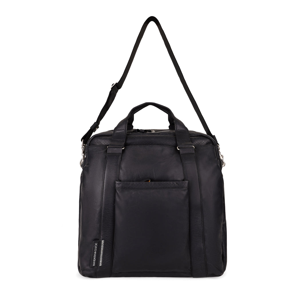Grace Collection Limited Edition Genuine Leather Black Cabin Luggage Bag