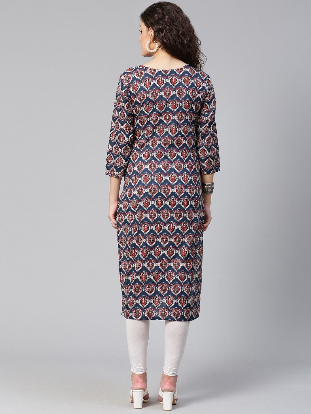 Women's Printed Straight Kurta