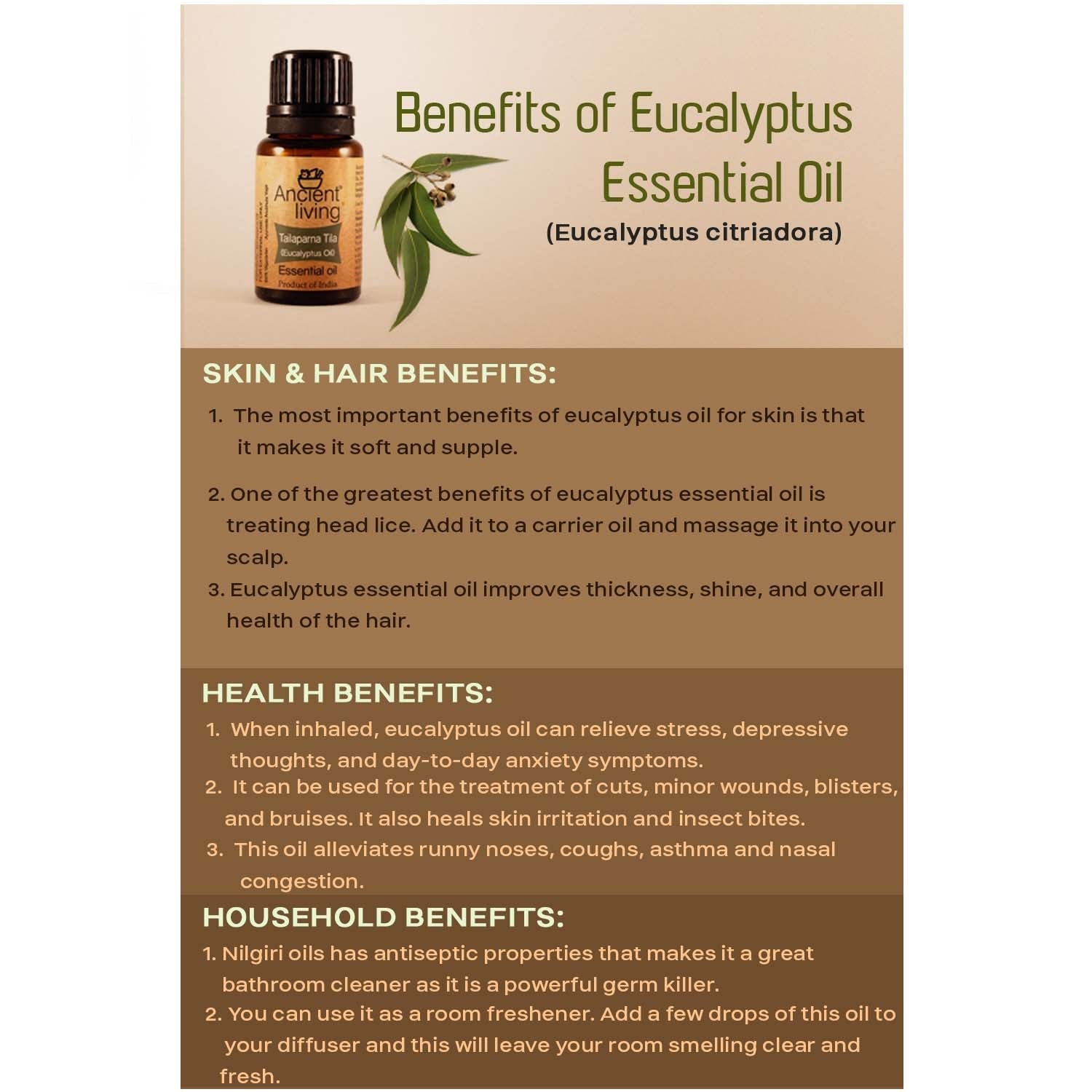 Eucalyptus Essential Oil - Ancient Living