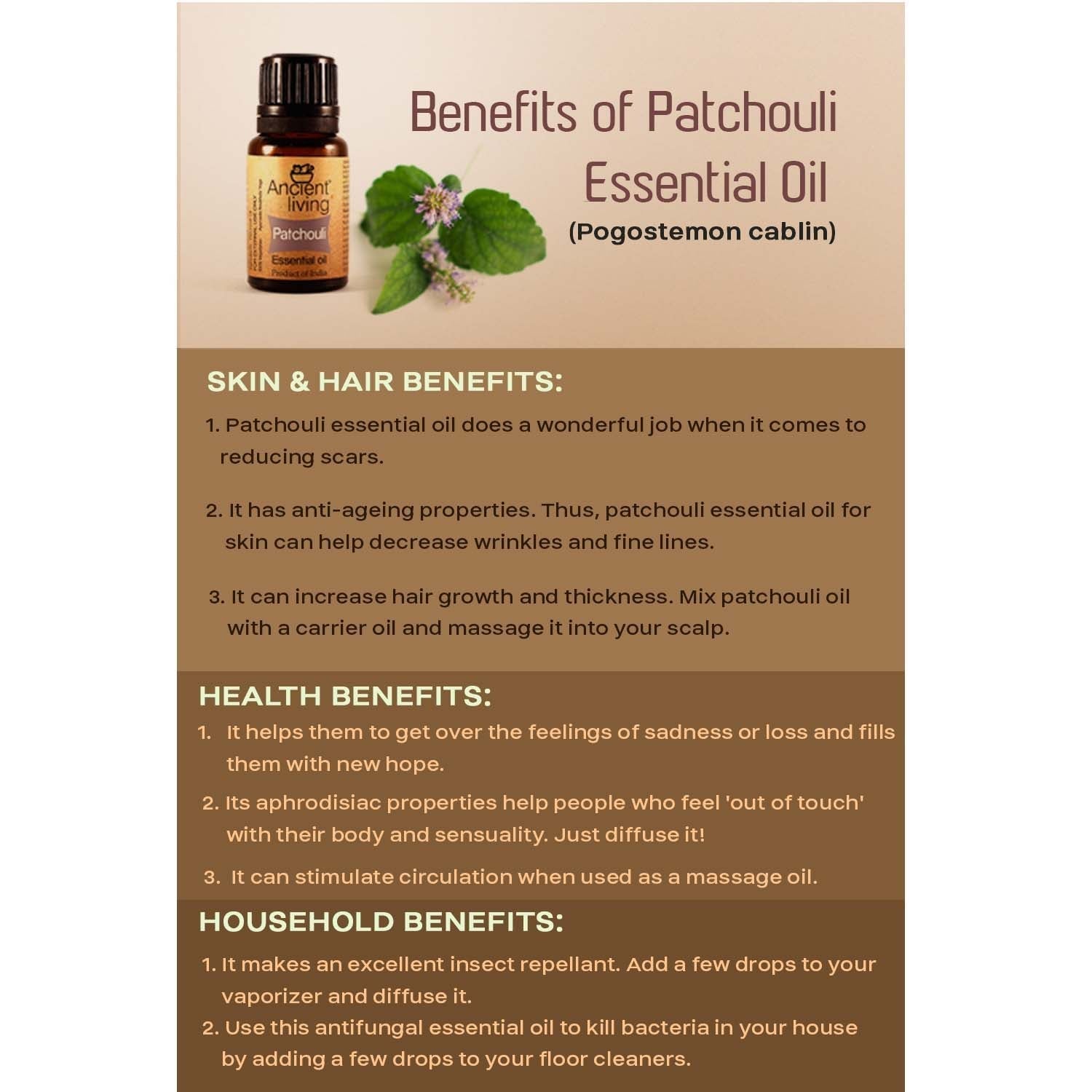 Ancient Living Pachouli Essential Oil