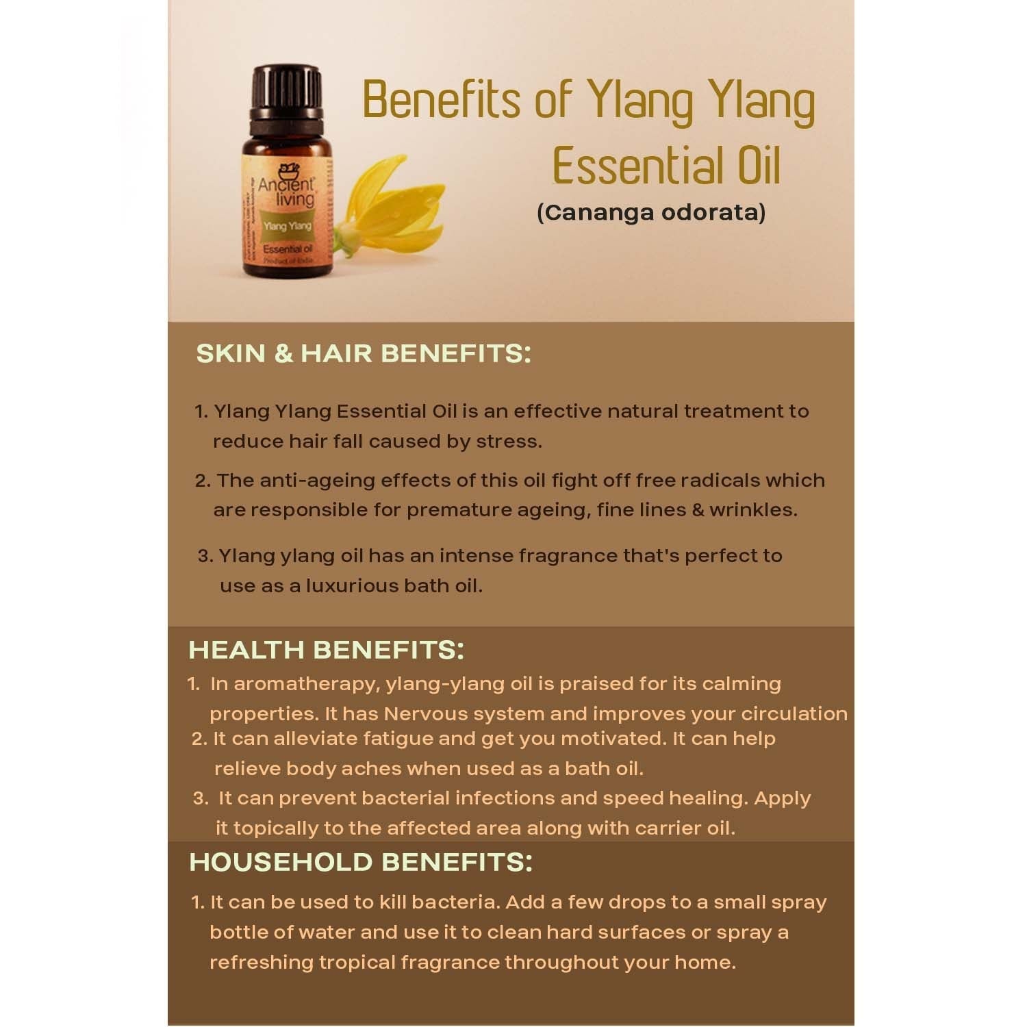 Ylang Ylang Essential Oil - Ancient Living