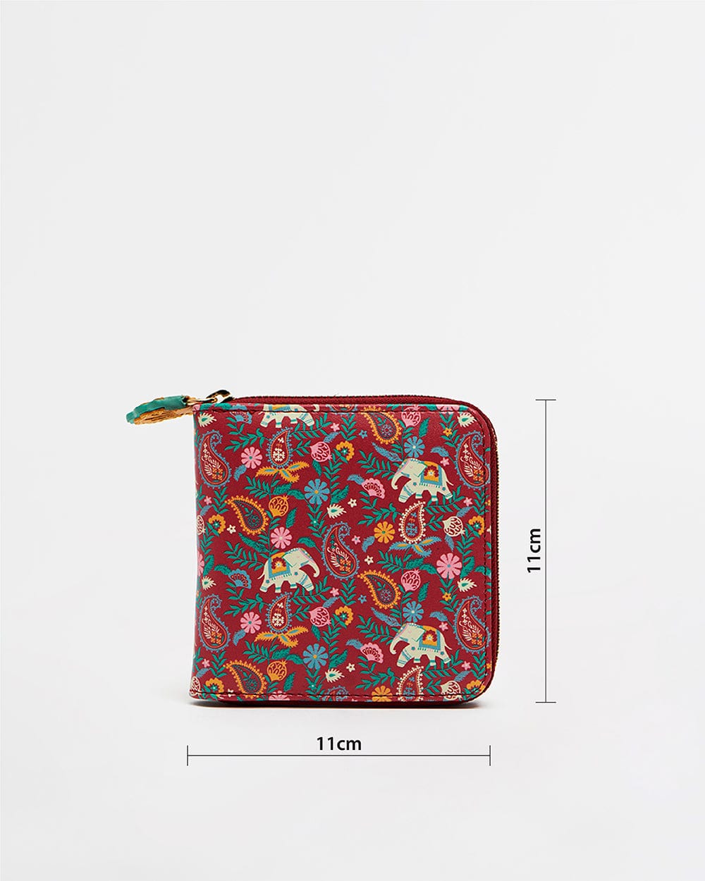 Paisley Blossoms Mini Wallet - Chumbak