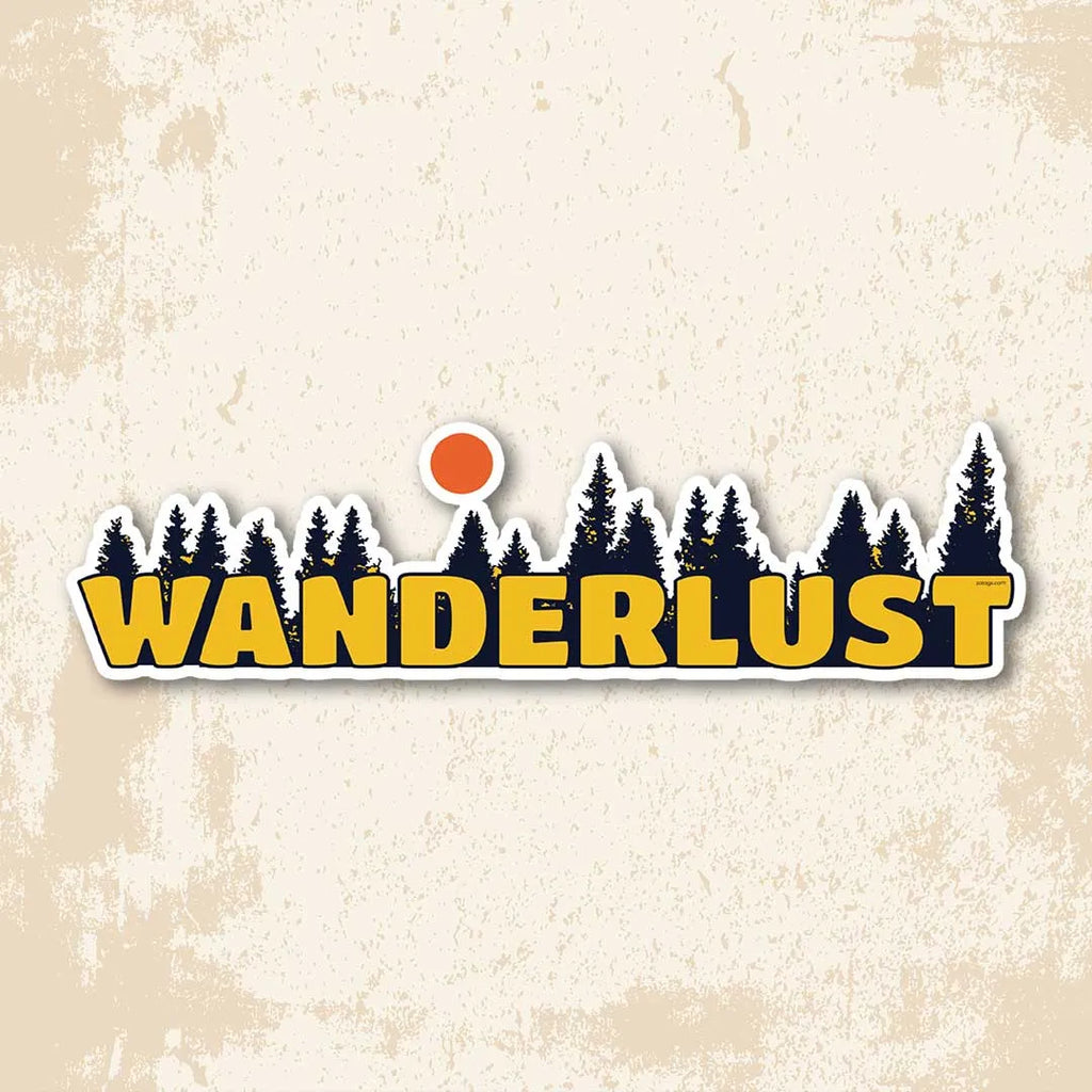 Wanderlust - Bumper Sticker
