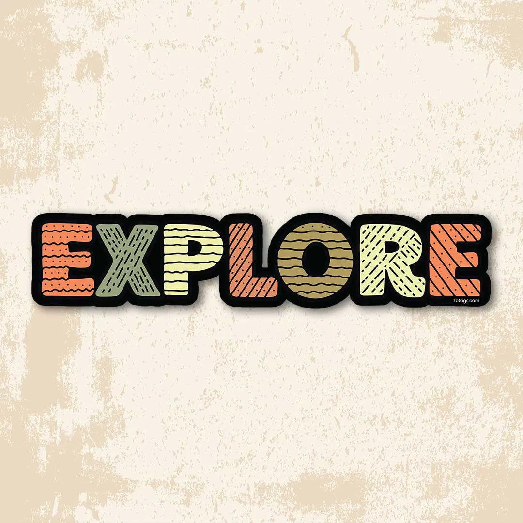 Explore - Bumper Sticker