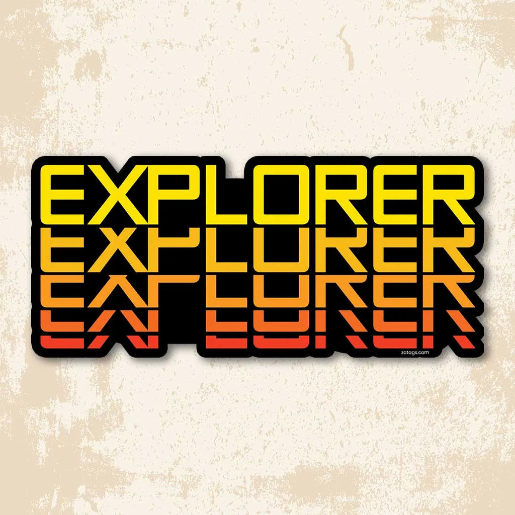 Explorer - Bumper Sticker