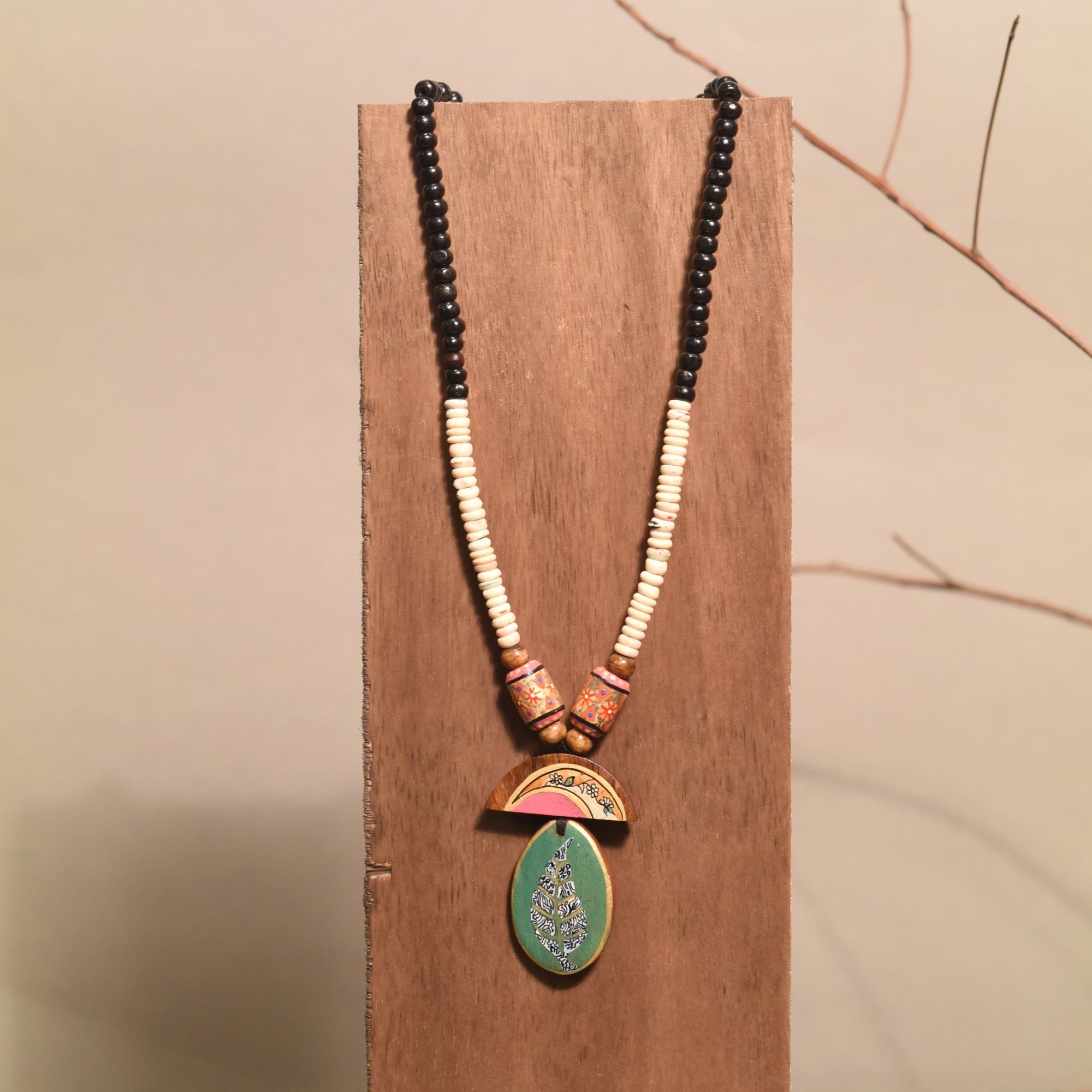 Women's Serene Henna Charms Handcrafted Ethnic Necklace