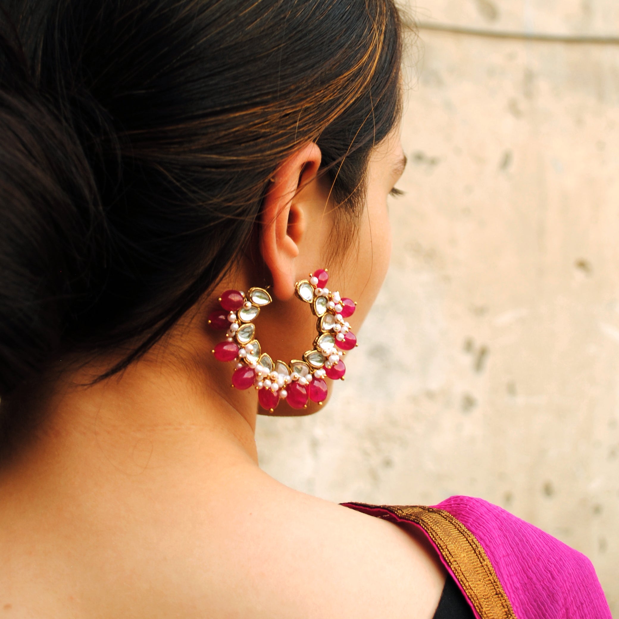 Women's Afreen Hoop Earrings