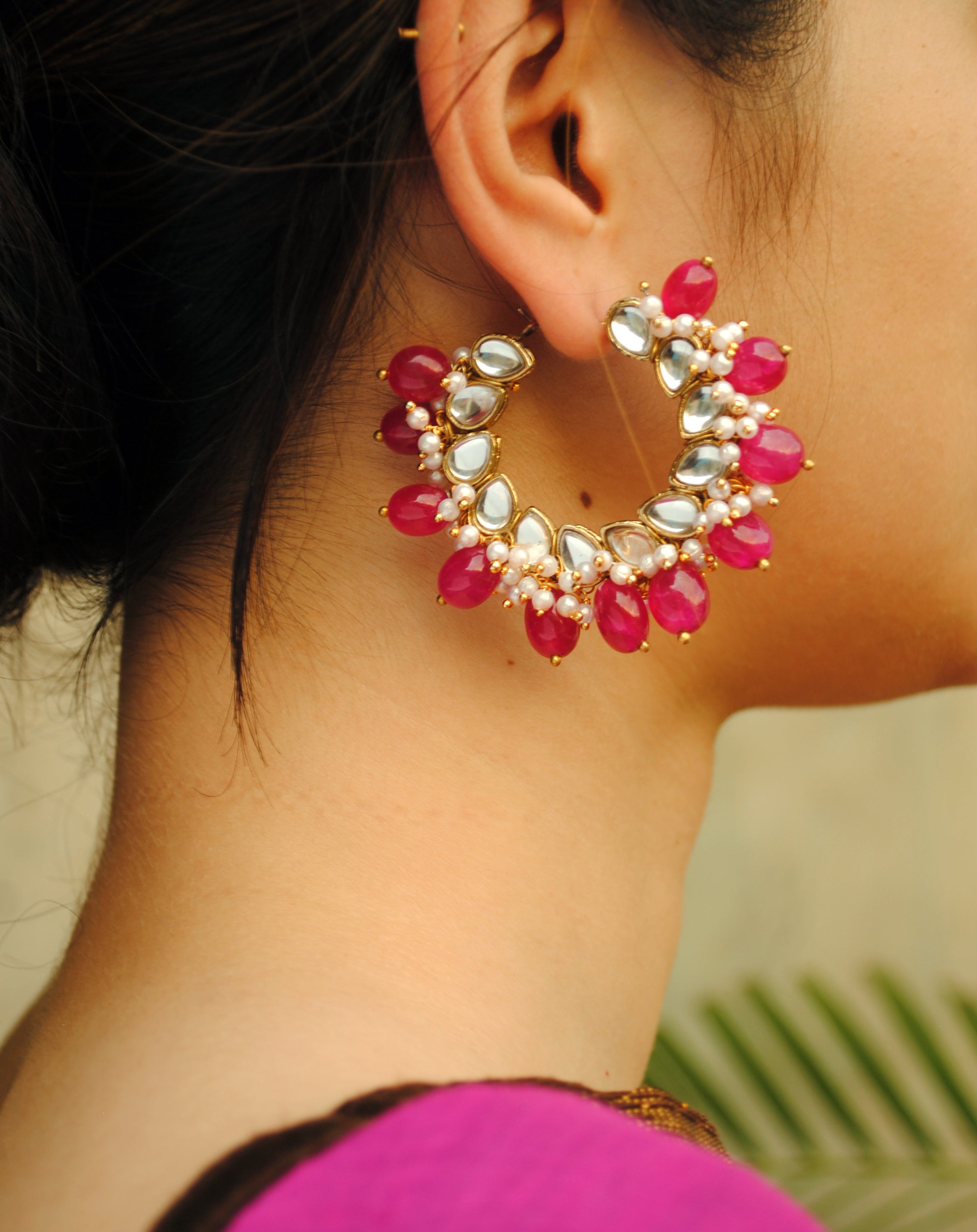 Women's Afreen Hoop Earrings