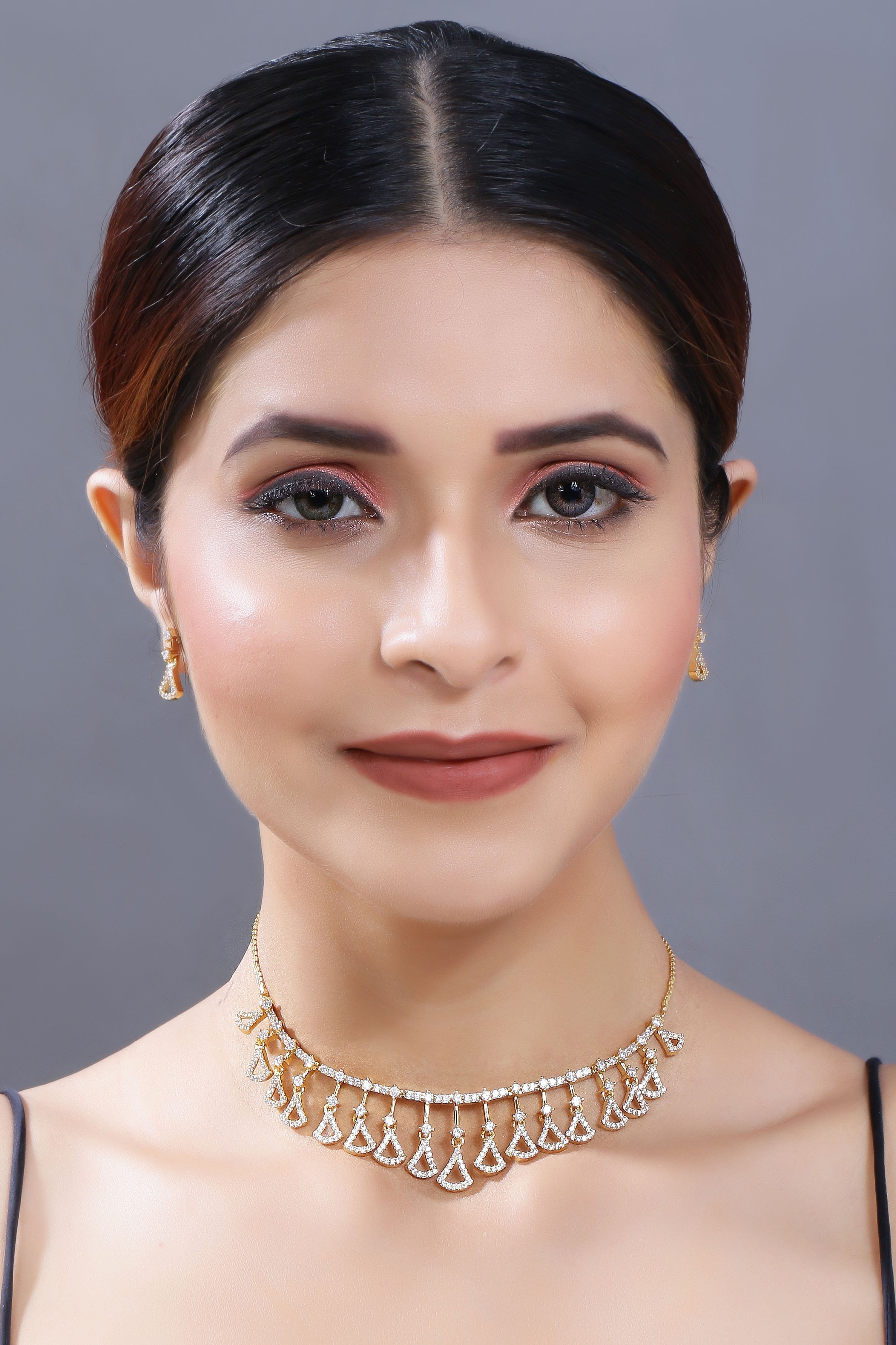 Women's Gold Plated Jewellery Set