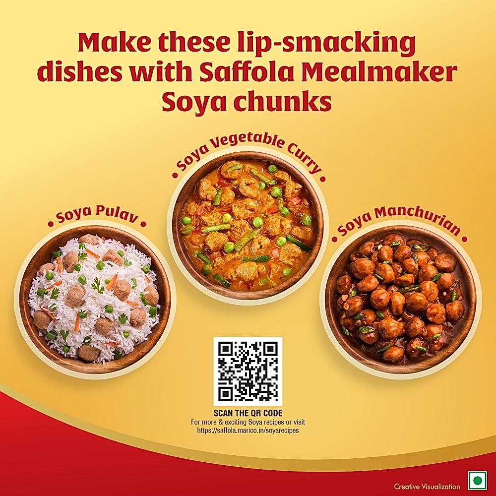 Saffola Mealmaker Soya Chunks