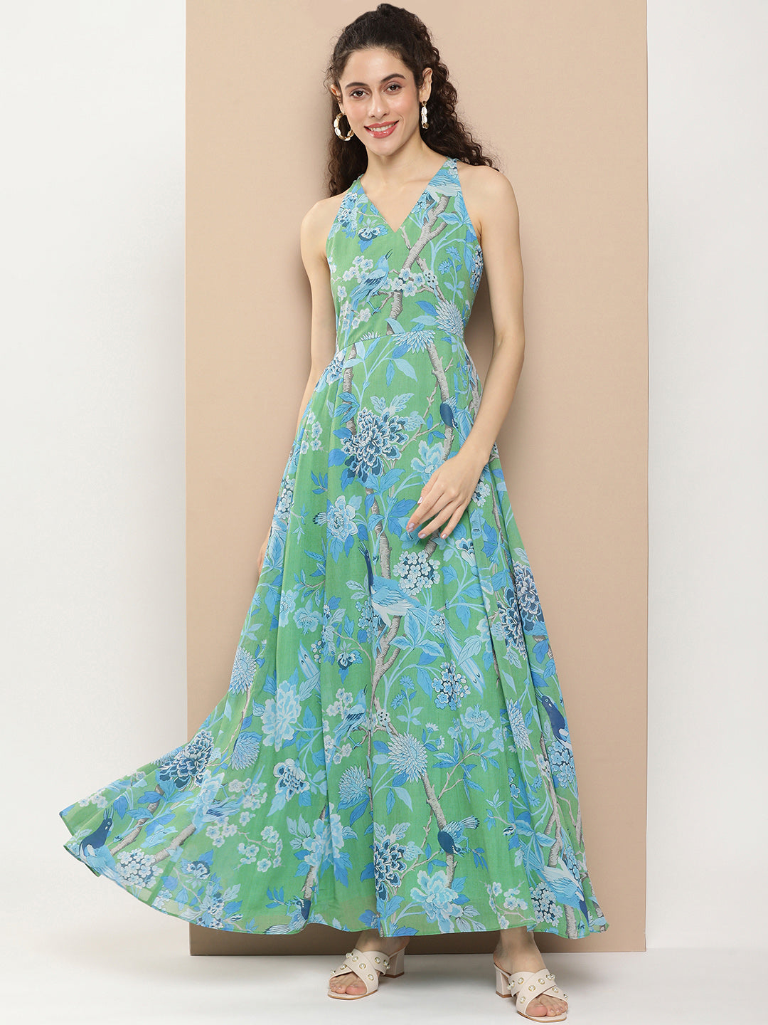 Buy Sea green Dresses for Women by Mish Online | Ajio.com