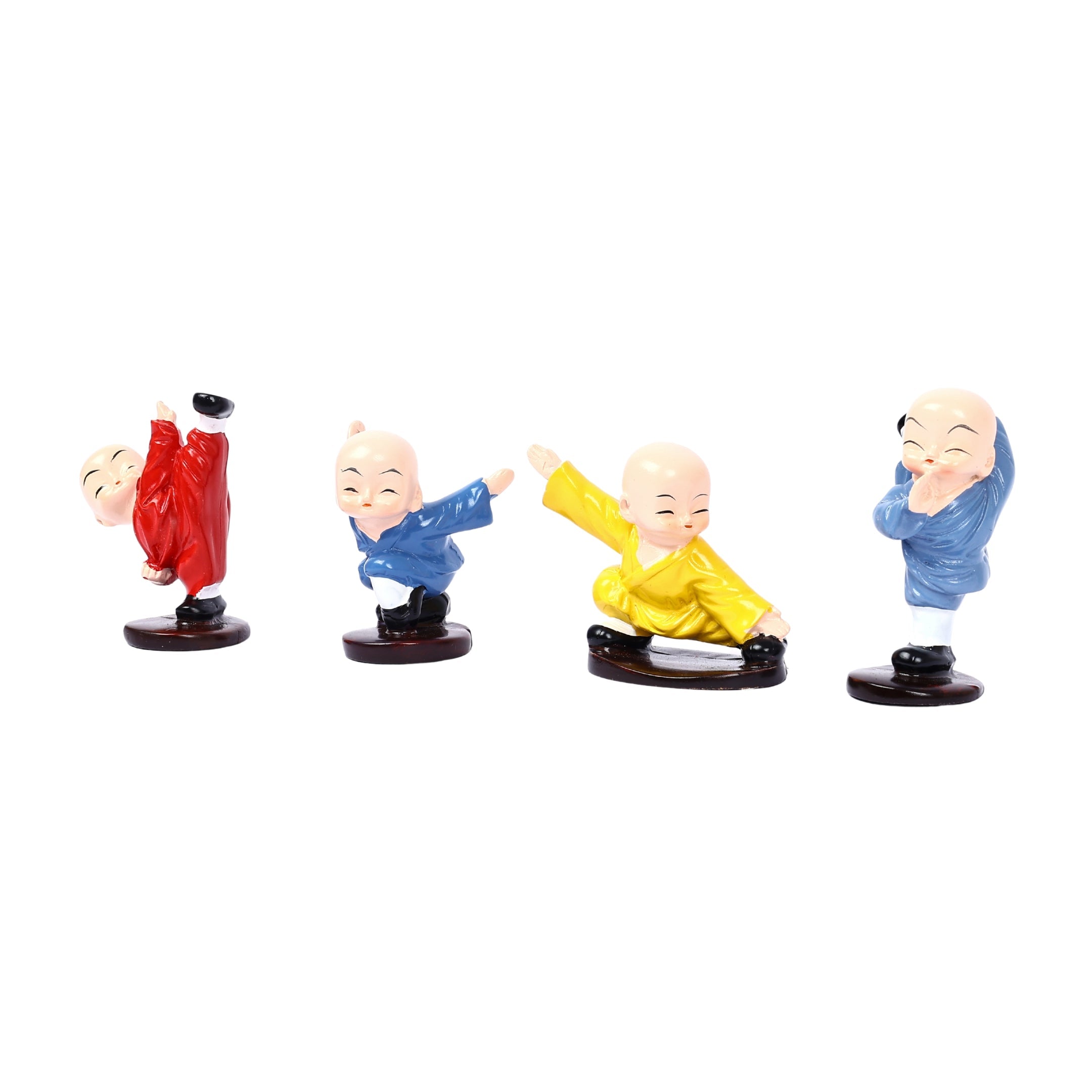 Adorable Little Kung-Fu Monk Statue 