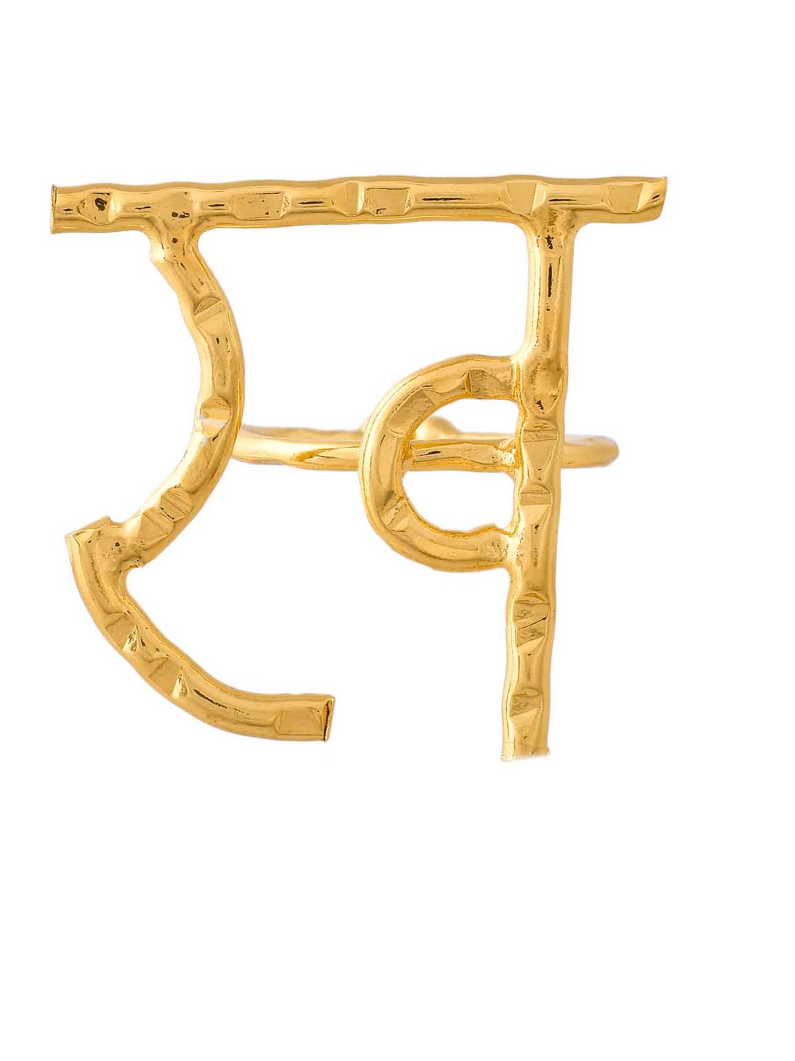 Women's Akshar Ring R40 - Zurii Jewels