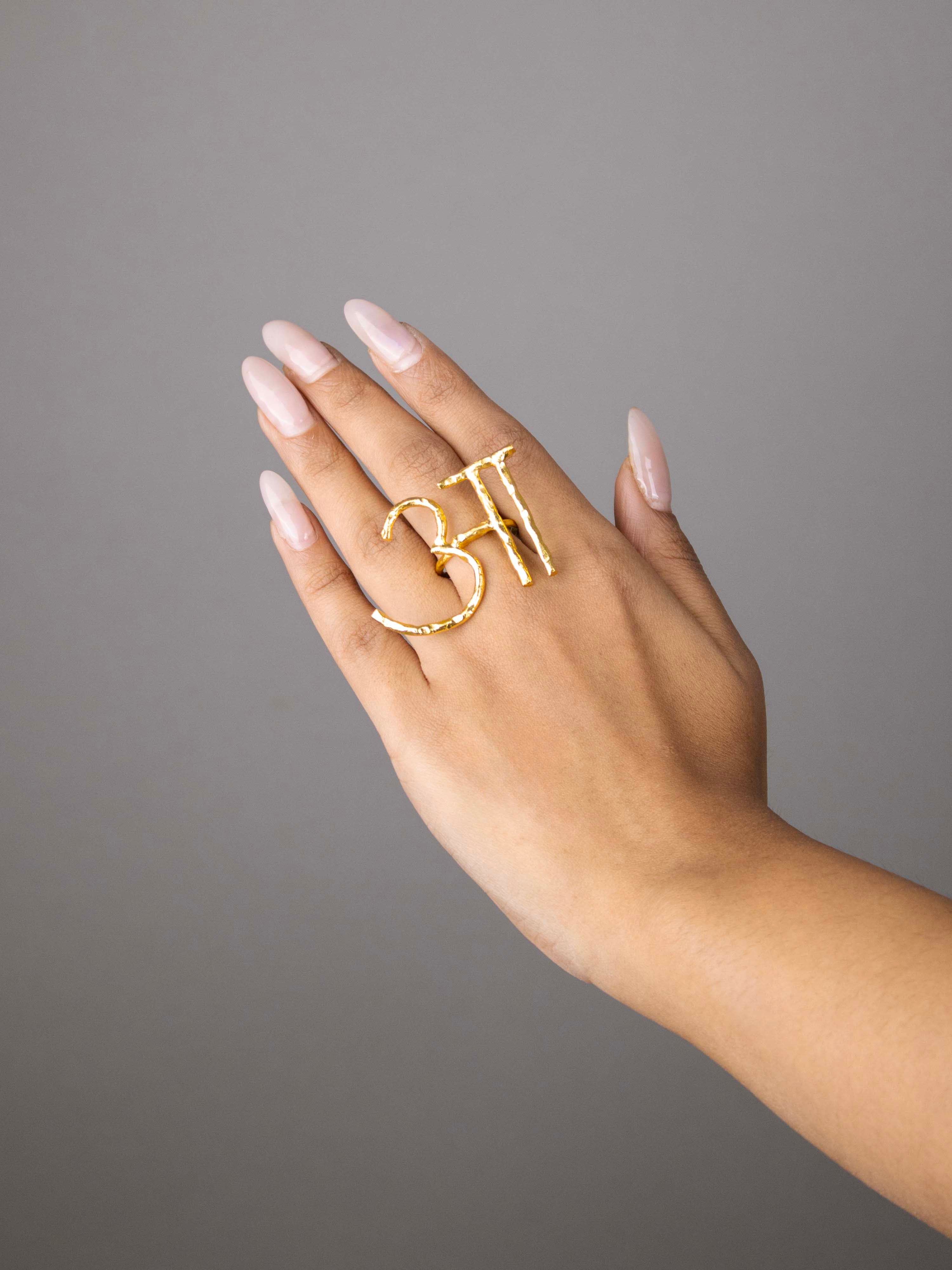 Women's Akshar Ring R31 - Zurii Jewels