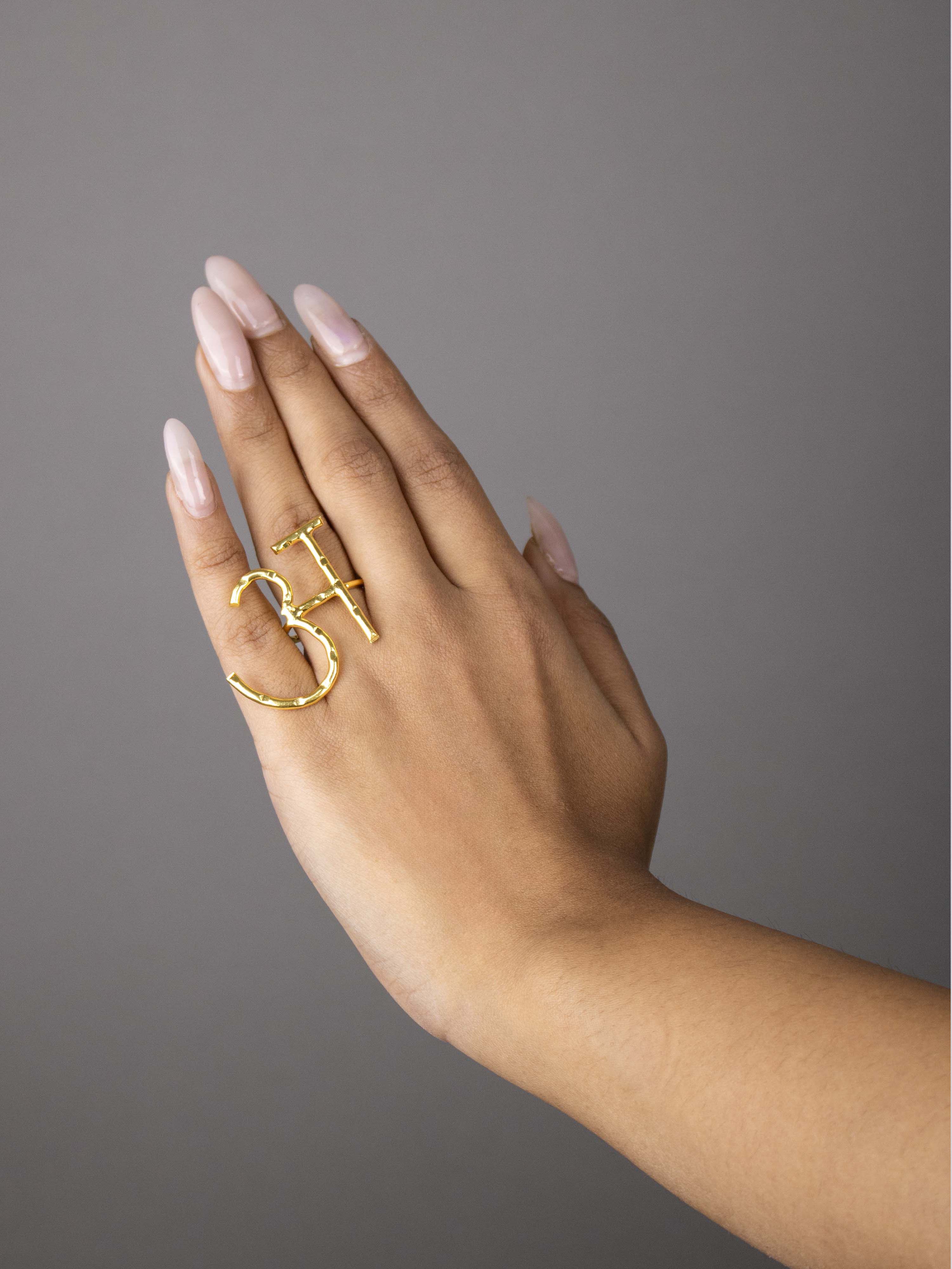 Women's Akshar Ring 109 - Zurii Jewels