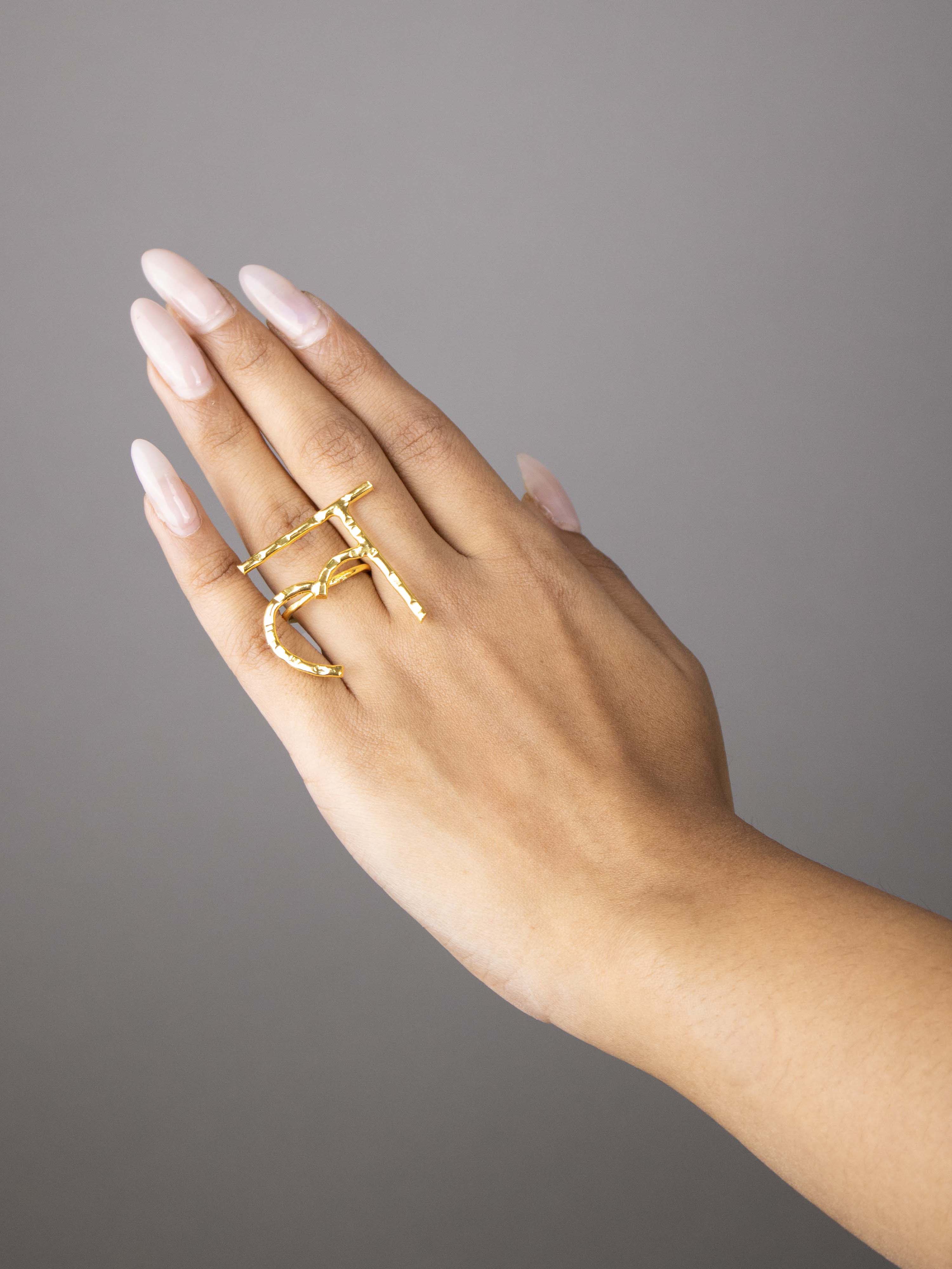 Women's Akshar Ring Rl1 - Zurii Jewels
