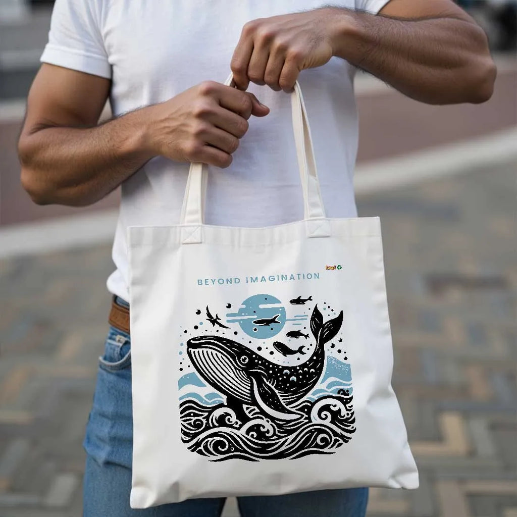 Whale - Tote Bag Max