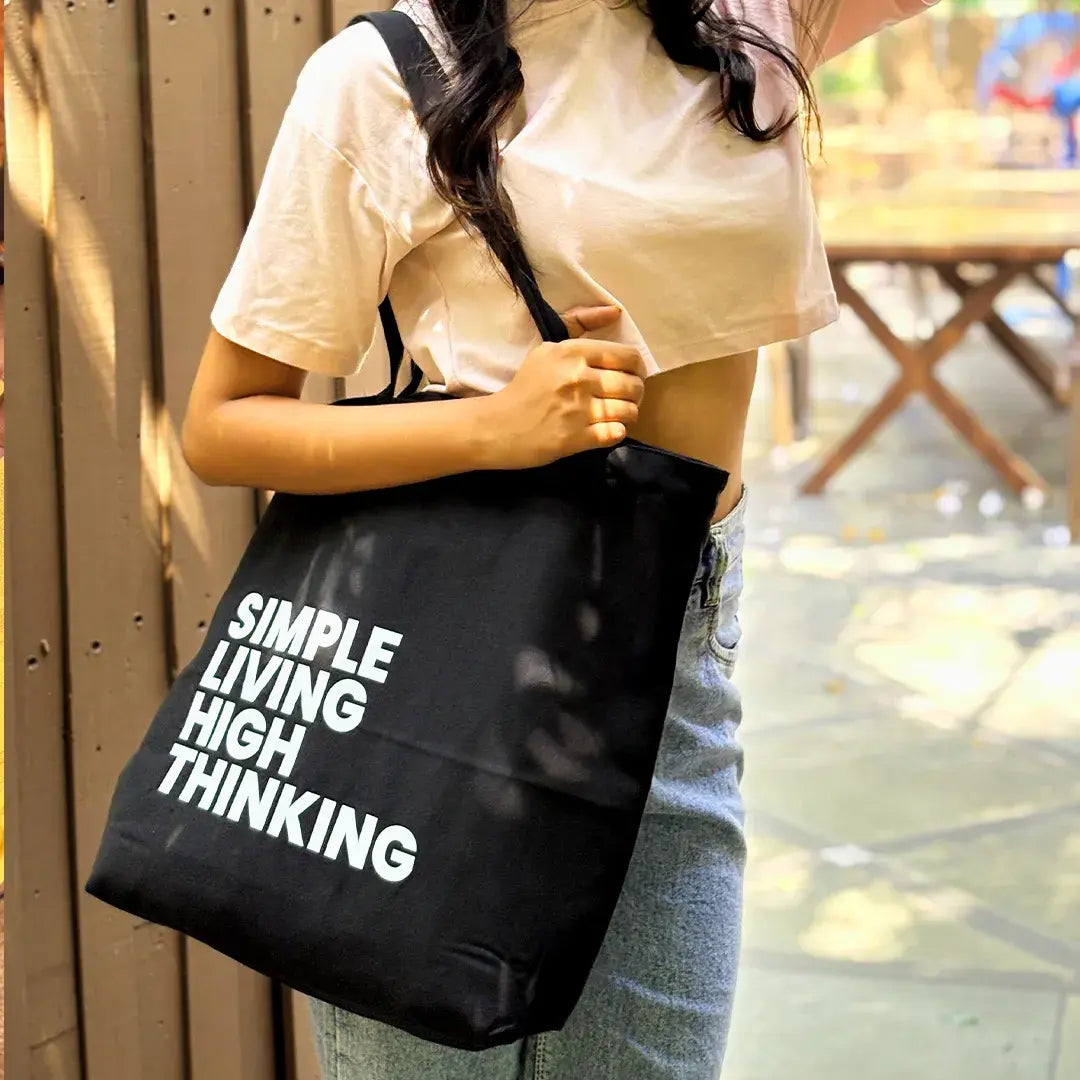 Simple Living - Tote Bag
