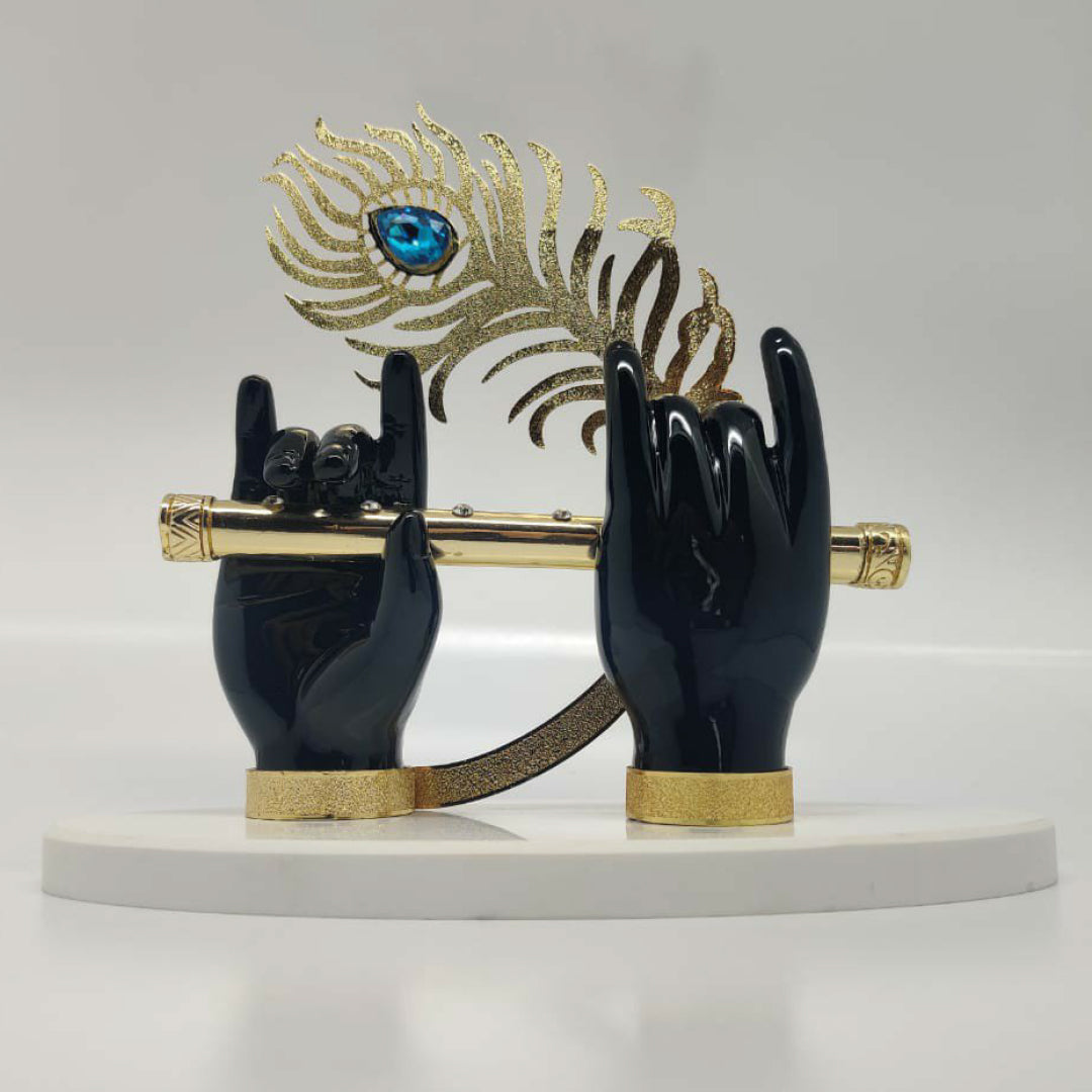 Krishna Divine Hands Idol (3.5, 7 Inches) - By Trendia