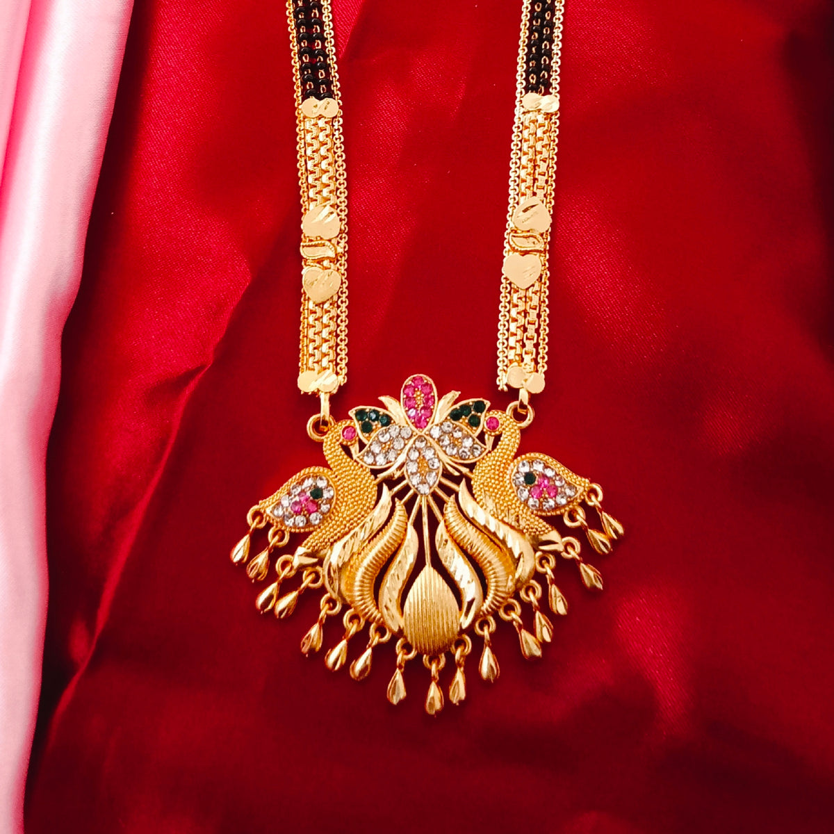 Women's Traditional Gold Plated Mangalsutra