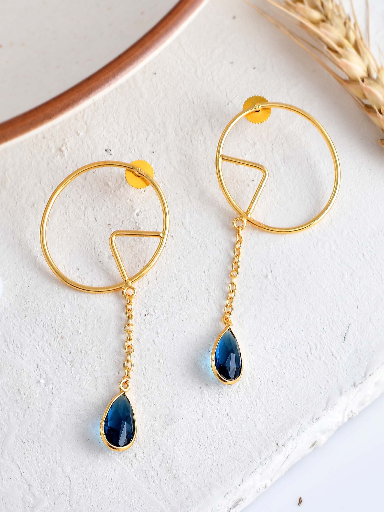 Women's Glided Glamour Earrings