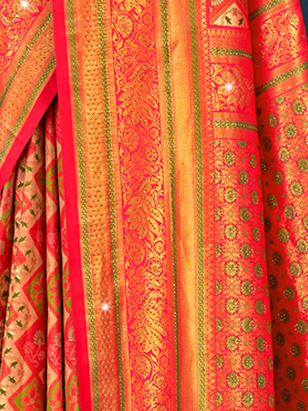 Women's Yellow Banarasi Silk Woven Work Traditional Tassels Saree - Sangam Prints