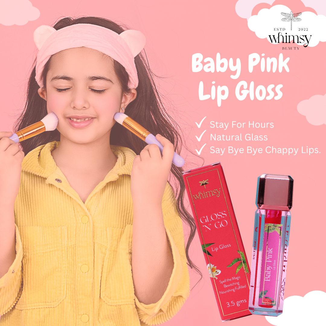 Women's Baby Pink Lip Gloss - Whimsy