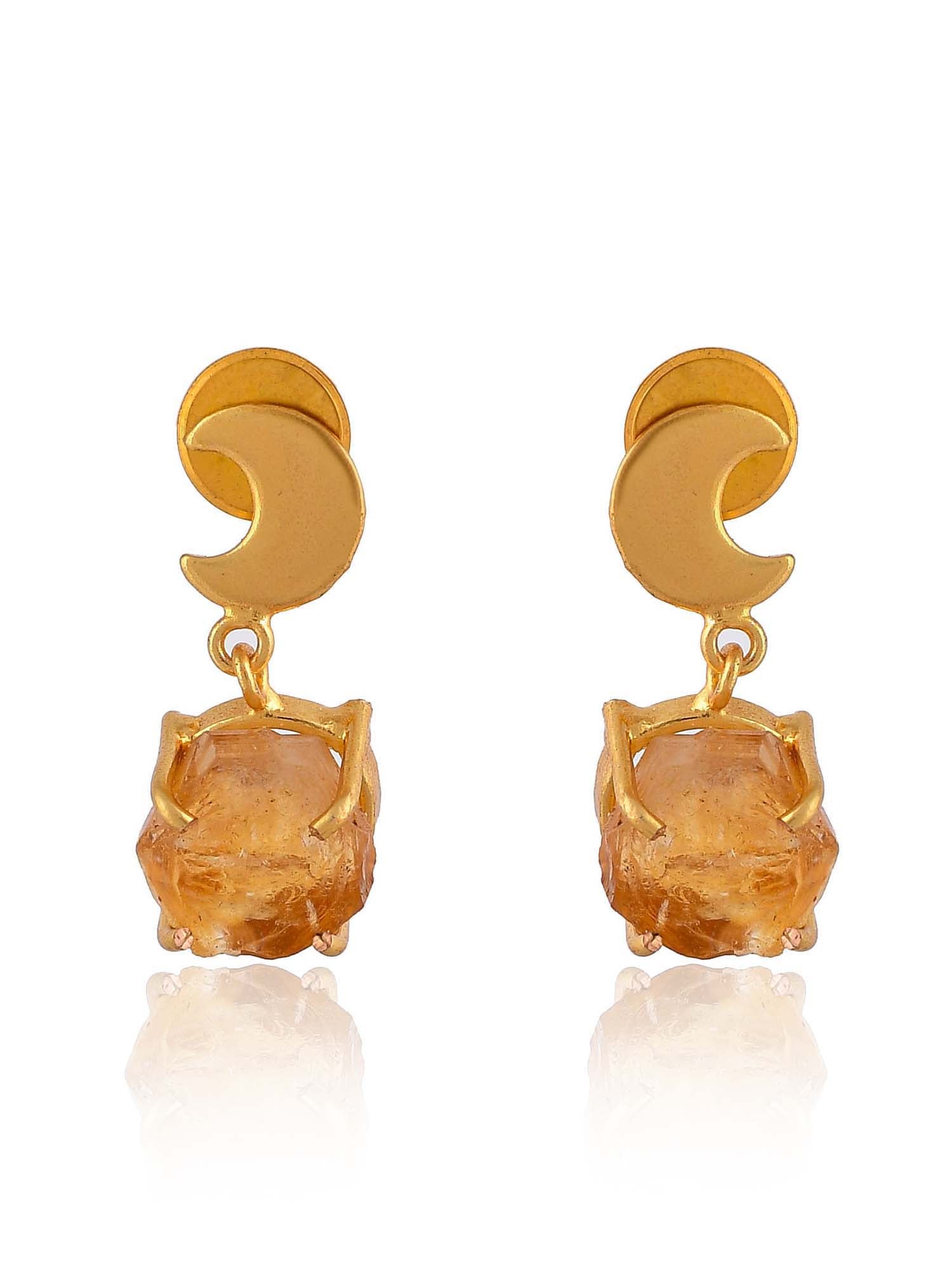 Women's Crecent Moon Earrings - Zurii Jewels