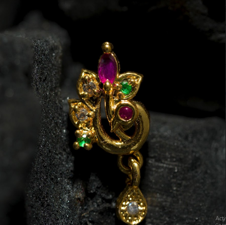 Women's Ganeshji Fancy Tops Gold Plated