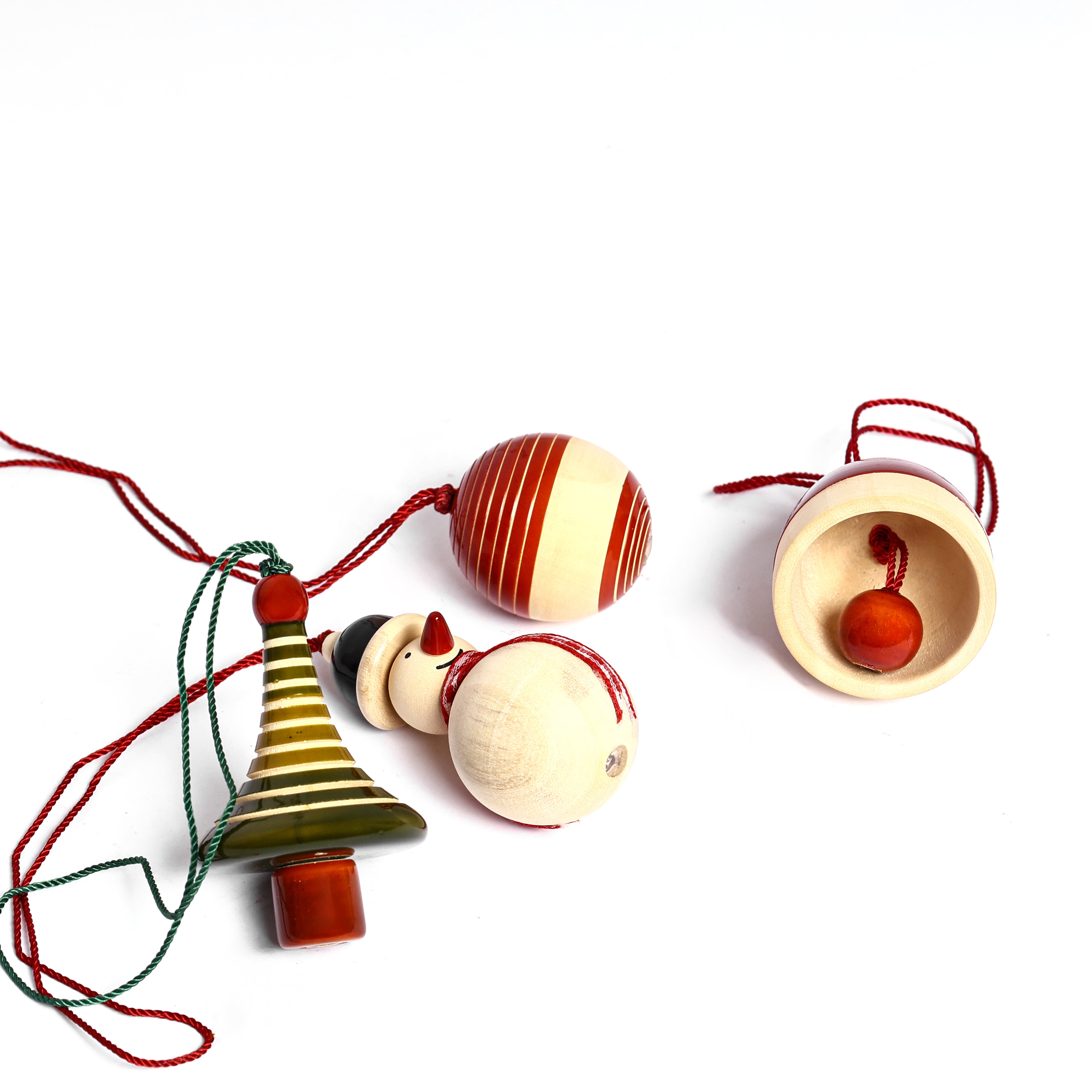 Christmas Décor Handcrafted Eco-friendly Wooden Hangings