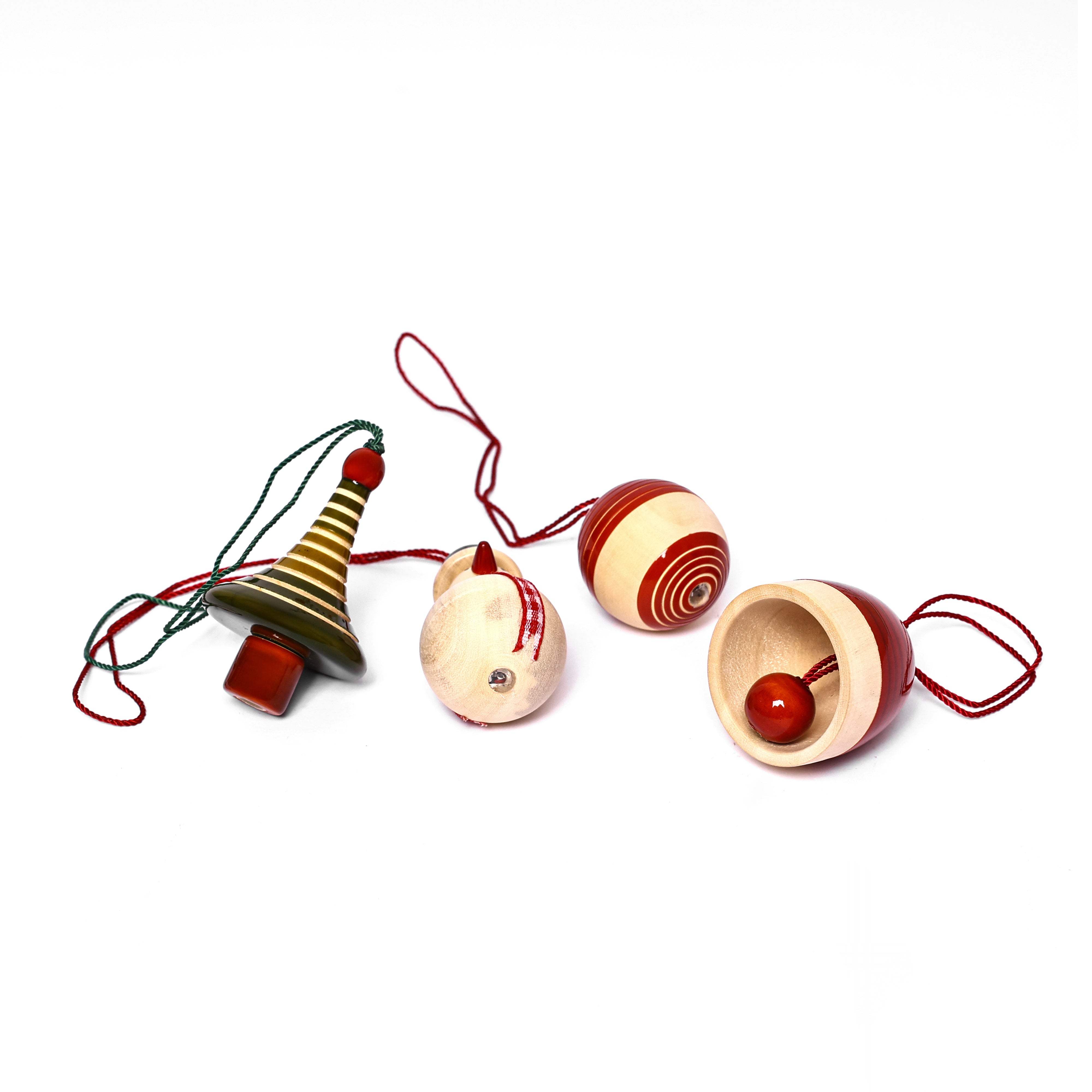 Christmas Décor Handcrafted Eco-friendly Wooden Hangings