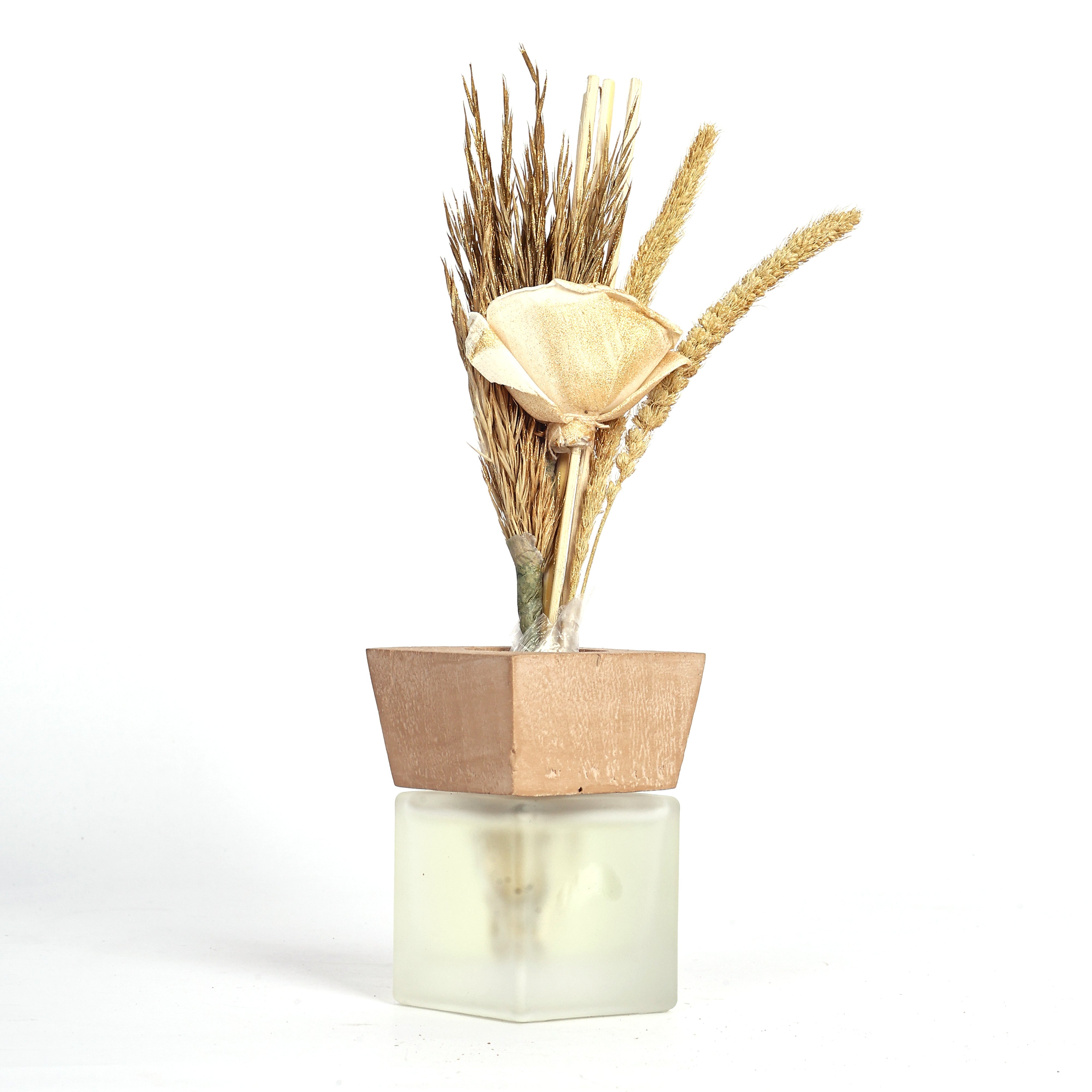 Citronella Aroma Reed Diffuser—Golden