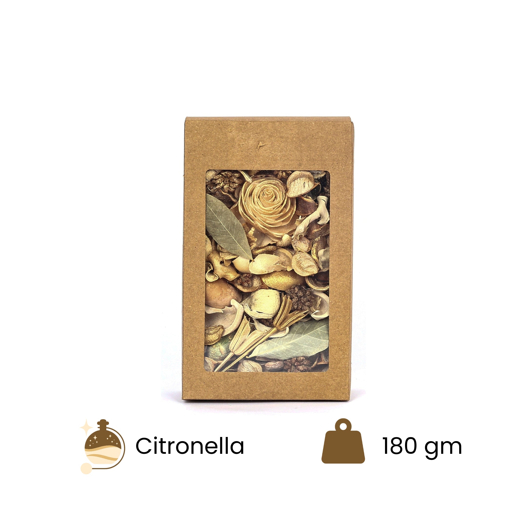 Citronella Fragrance Potpourri Box for Home Décor