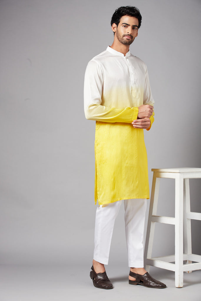 Men's Whillombre Kurta With Crop Pants