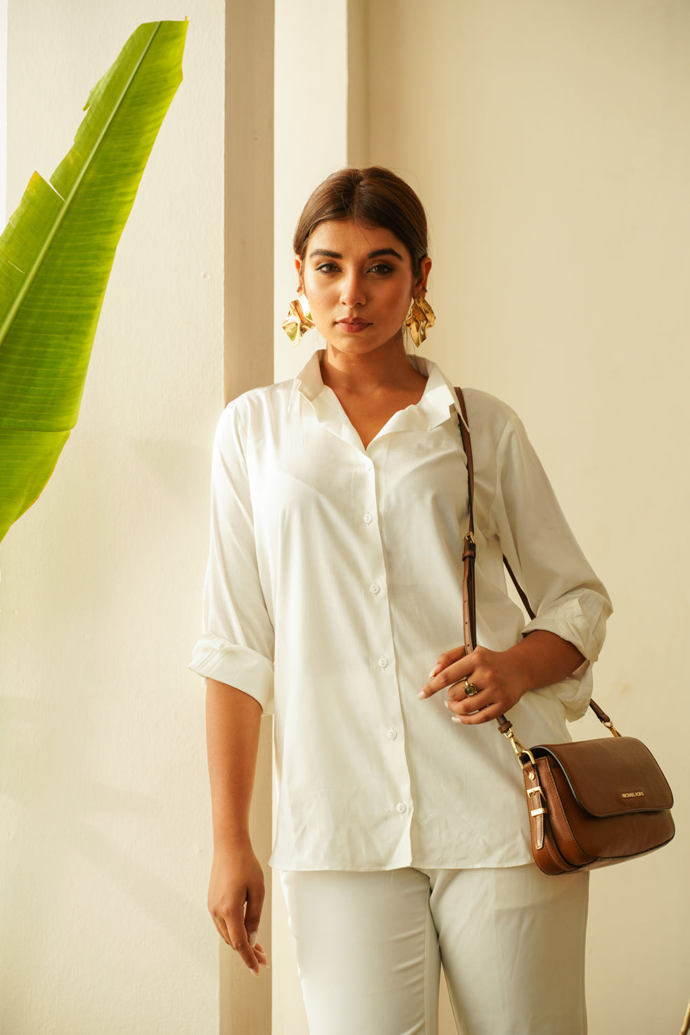 Women's Classic White Shirt - Nangalia Ruchira