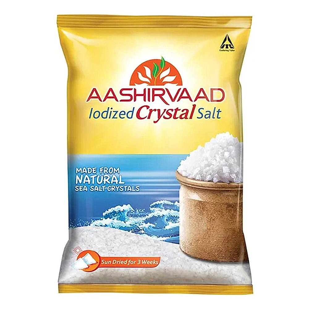 Aashirvaad Iodized Crystal Salt