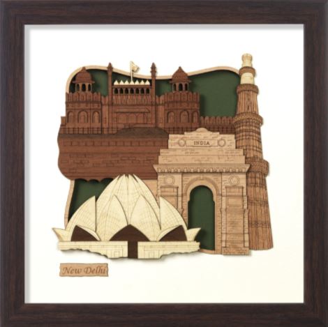 8X8 Delhi Monument Frame