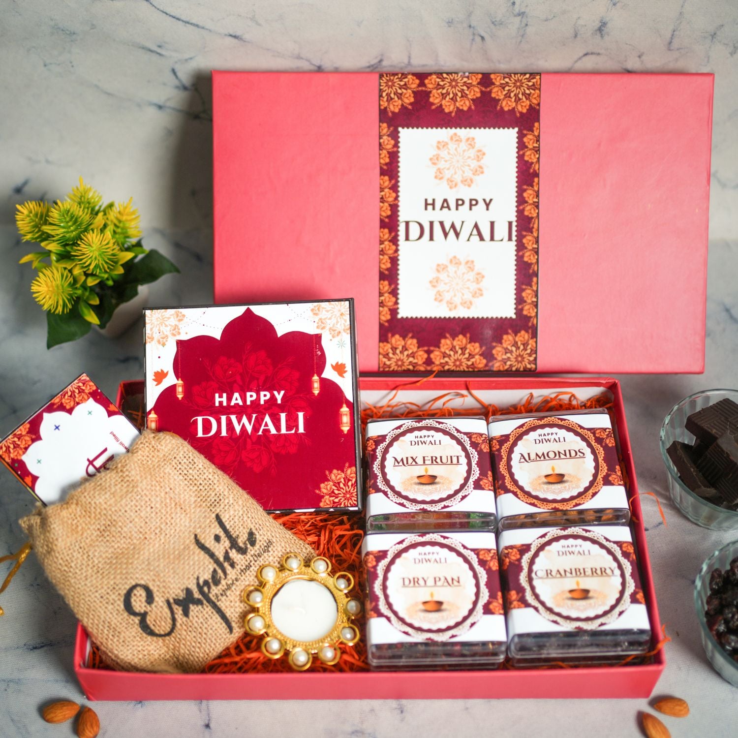 Diwali Gift Hamper With Dry Fruits