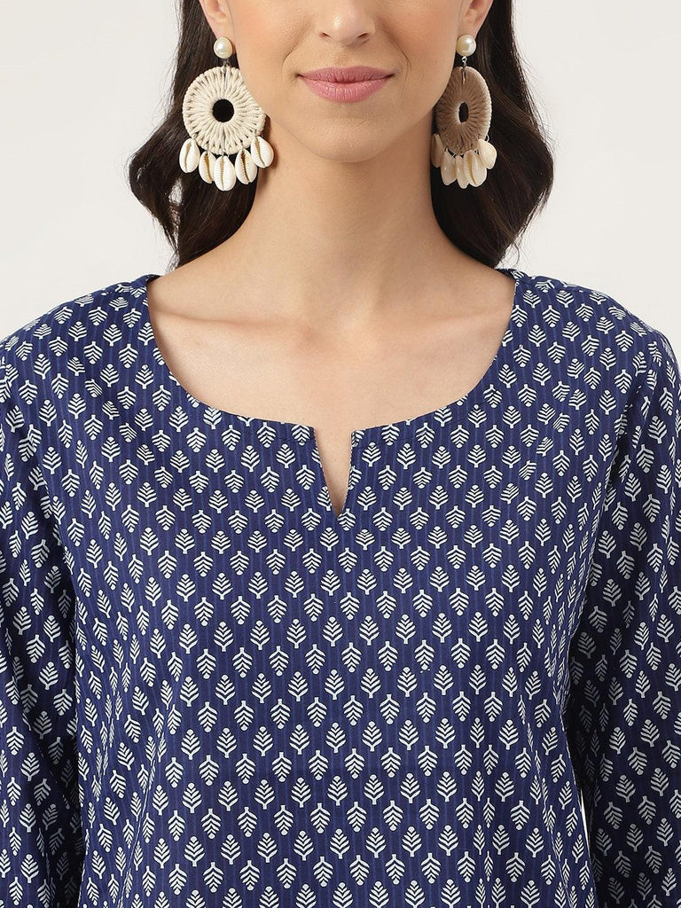 Women's Blue Printed Loungewear/Nightwear