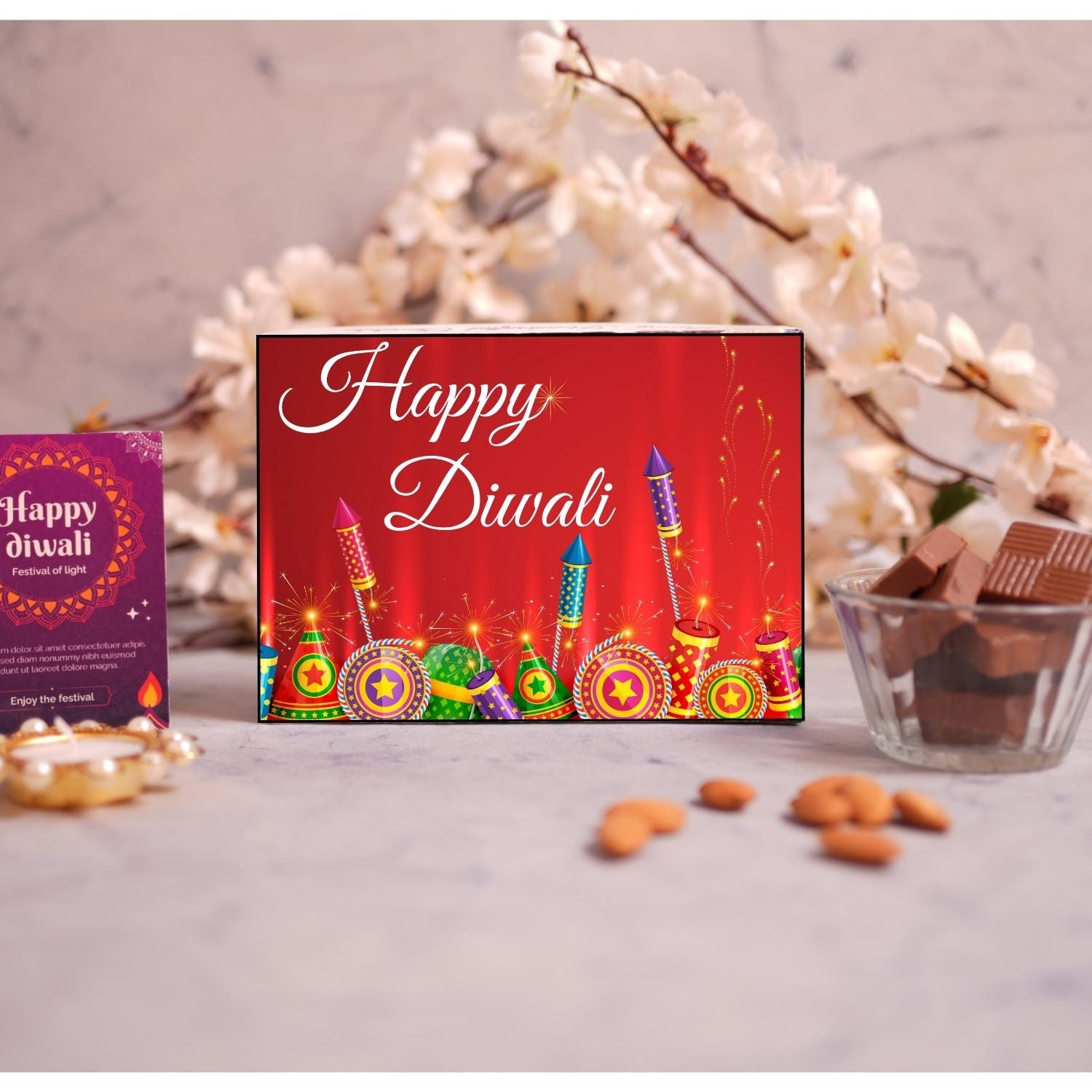 Diwali Cracker Theme Chocolate Pack - 6 Pc