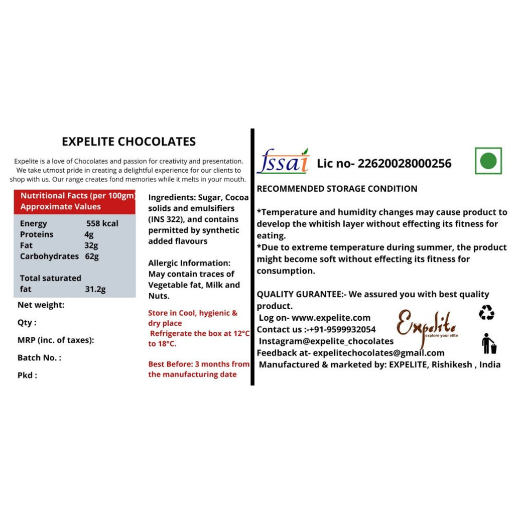 Personaliosed Diwali Chocolate Gift Box - 24 Pieces