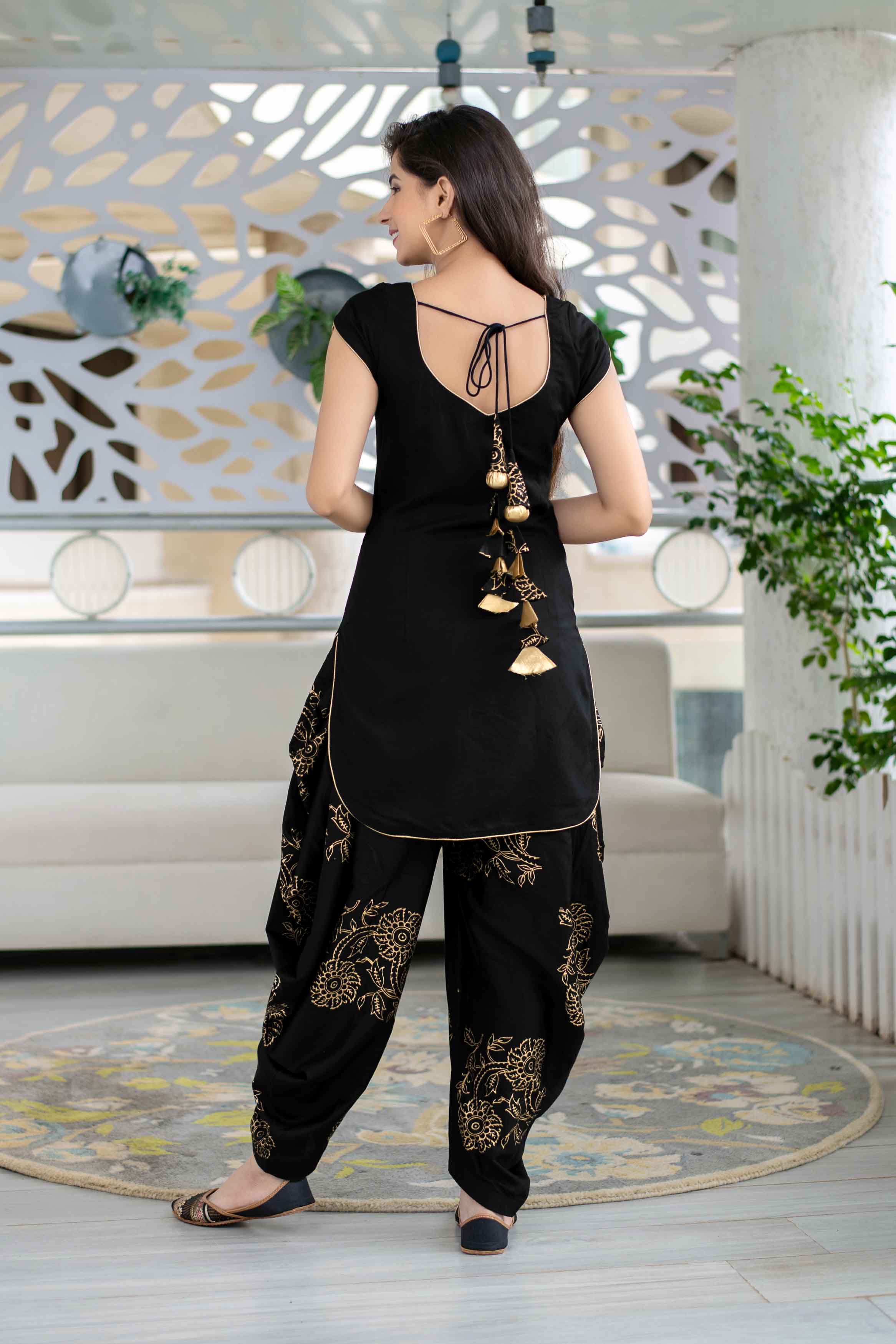 Black-Patialla-With-Block-Print