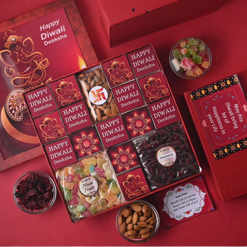 Diwali Chocolate Combo With Dry Fruits