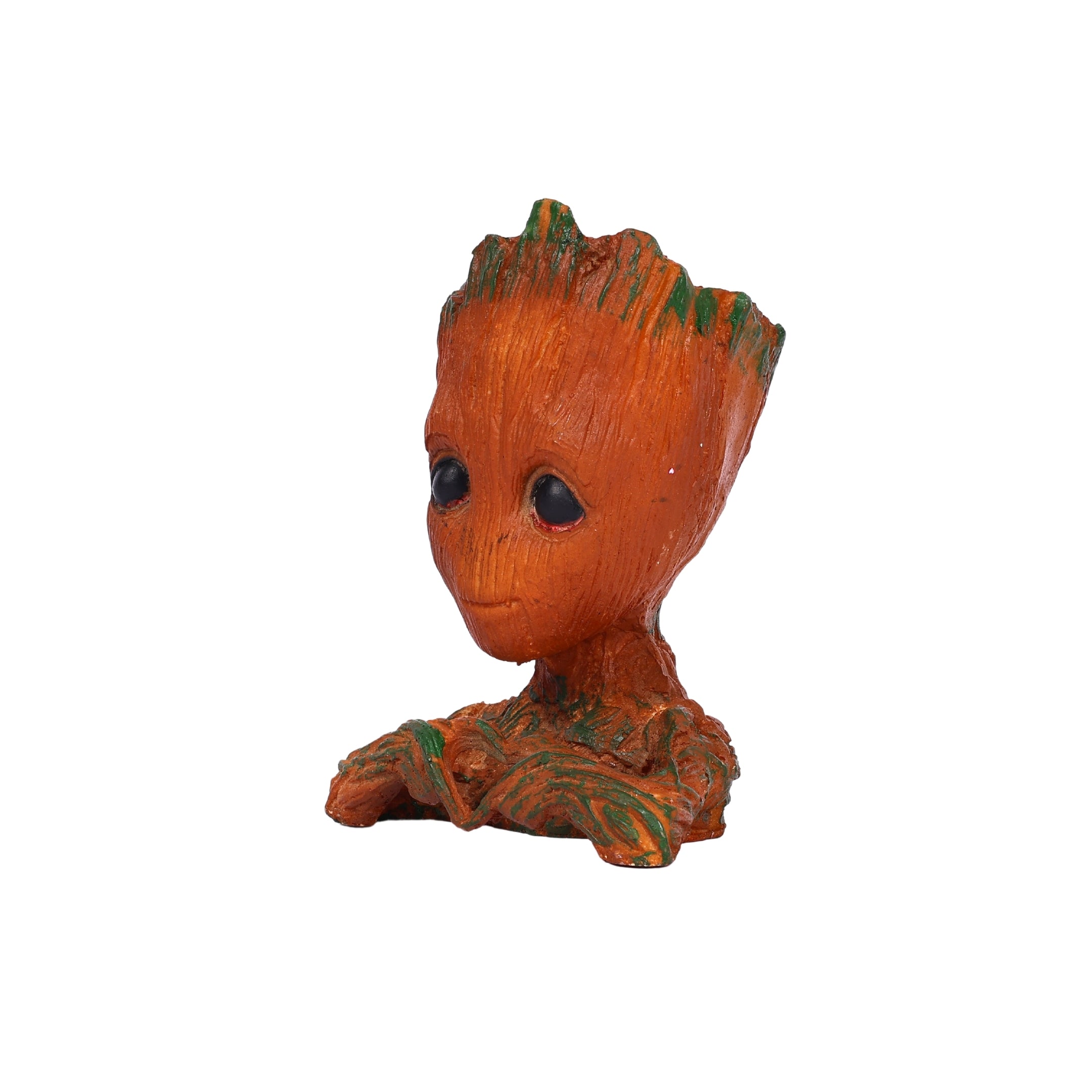 Decorative Groot Plant Holder—Brown